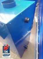 На фото твердотопливный котел Идмар Uks 13 КВТ
